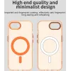 Phonesta HardFrost Back Cover Hülle mit MagSafe für Apple iPhone 17e/16e - Matt Orange 6