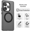 Phonesta HardFrost Back Cover Hülle mit MagSafe für Realme GT 6 - Mattschwarz 2