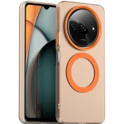 Phonesta HardFrost Back Cover Hülle mit MagSafe für Xiaomi Redmi A3 - Matt Orange