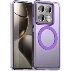 Phonesta HardFrost Back Cover Hülle mit MagSafe für Xiaomi 14T Pro - Matt Lila
