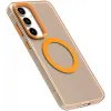 Phonesta HardFrost Back Cover Hülle mit MagSafe für Samsung Galaxy S25/S24 - Matt Orange 6