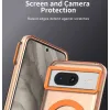 Phonesta HardFrost Back Cover Hülle mit MagSafe für Google Pixel 8 - Matt Orange 7