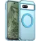 Phonesta HardFrost Back Cover Hülle mit MagSafe für Google Pixel 8a - Matt Blau