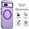 Phonesta HardFrost Back Cover Hülle mit MagSafe für Google Pixel 8a - Matt Lila 4