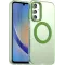 Phonesta HardFrost Back Cover Hülle mit MagSafe für Samsung Galaxy A15 4G/5G - Matt Grün