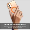 Phonesta HardFrost Back Cover Hülle mit MagSafe für Samsung Galaxy A35 - Matt Orange 5