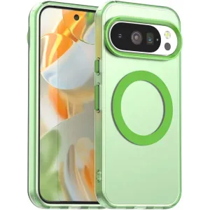 Phonesta HardFrost Back Cover Hülle mit MagSafe für Google Pixel 10 Pro XL - Matt Grün