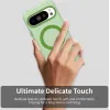 Phonesta HardFrost Back Cover Hülle mit MagSafe für Google Pixel 10 Pro XL - Matt Grün 5