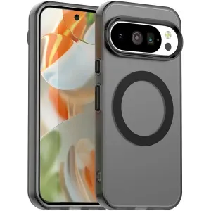 Phonesta HardFrost Back Cover Hülle mit MagSafe für Google Pixel 10 / 10 Pro - Mattschwarz