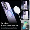 Phonesta HardFrost Back Cover Hülle mit MagSafe für Samsung Galaxy S25 FE - Matt Lila 2