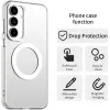 Phonesta HardFrost Back Cover Hülle mit MagSafe für Samsung Galaxy S25 FE - Matt Weiß 5