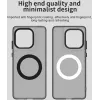 Phonesta HardFrost Back Cover Hülle mit MagSafe für Motorola Edge 60 / Edge 60 Fusion - Mattschwarz 3