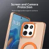 Phonesta HardFrost Back Cover Hülle mit MagSafe für Motorola Moto G86 - Matt Orange 6