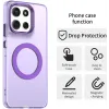 Phonesta HardFrost Back Cover Hülle mit MagSafe für Motorola Moto G86 - Matt Lila 5