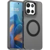 Phonesta HardFrost Back Cover Hülle mit MagSafe für Motorola Moto G86 - Mattschwarz