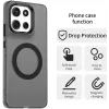 Phonesta HardFrost Back Cover Hülle mit MagSafe für Motorola Moto G86 - Mattschwarz 5