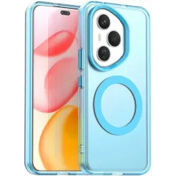 Phonesta HardFrost Back Cover Hülle mit MagSafe für HONOR 400 Pro - Matt Blau