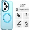 Phonesta HardFrost Back Cover Hülle mit MagSafe für HONOR 400 Pro - Matt Blau 5