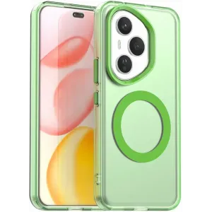 Phonesta HardFrost Back Cover Hülle mit MagSafe für HONOR 400 Pro - Matt Grün