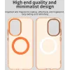 Phonesta HardFrost Back Cover Hülle mit MagSafe für Xiaomi Poco F7 - Matt Orange 3