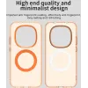 Phonesta HardFrost Back Cover Hülle mit MagSafe für Xiaomi Redmi Note 15 Pro 5G - Matt Orange 2