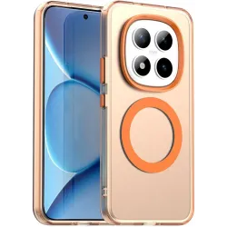 Phonesta HardFrost Back Cover Hülle mit MagSafe für Xiaomi Redmi Note 15 Pro Plus / Xiaomi Poco M8 Pro - Matt Orange