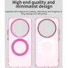 Phonesta HardFrost Back Cover Hülle mit MagSafe für HONOR Magic8 Lite - Mattrosa 2