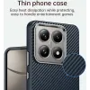 Phonesta IMD Carbon Fiber Back Cover Hülle für Xiaomi 14T - Dunkelblau 5