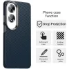 Phonesta IMD Carbon Fiber Back Cover Hülle für Oppo A60 - Dunkelblau 2