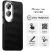 Phonesta IMD Carbon Fiber Back Cover Hülle für Oppo A60 - Schwarz 2