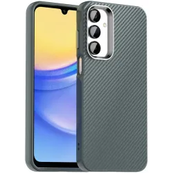 Phonesta IMD Carbon Fiber Back Cover Hülle für Samsung Galaxy A16 - Grau