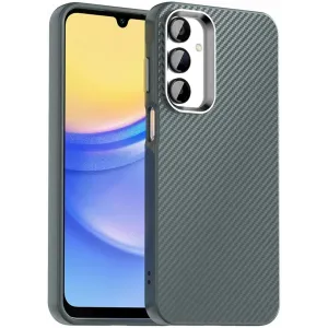Phonesta IMD Carbon Fiber Back Cover Hülle für Samsung Galaxy A16 - Grau
