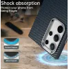 Phonesta IMD Carbon Fiber Back Cover Hülle für Samsung Galaxy S24 Ultra - Dunkelblau 3