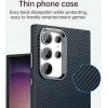 Phonesta IMD Carbon Fiber Back Cover Hülle für Samsung Galaxy S24 Ultra - Dunkelblau 5