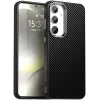 Phonesta IMD Carbon Fiber Back Cover Hülle für Samsung Galaxy S25 Plus/S24 Plus - Schwarz