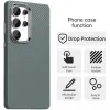 Phonesta IMD Carbon Fiber Back Cover Hülle für Samsung Galaxy S25 Ultra - Grau 2