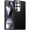 Phonesta IMD Carbon Fiber Back Cover Hülle für Samsung Galaxy S25 Ultra - Schwarz