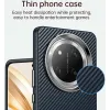 Phonesta IMD Carbon Fiber Back Cover Hülle für HONOR Magic7 Lite/X9c - Dunkelblau 5