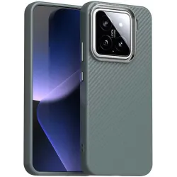 Phonesta IMD Carbon Fiber Back Cover Hülle für Xiaomi 15 - Grau