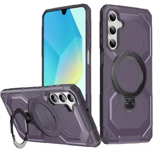Phonesta IronLock Back Cover Hülle Ring und MagSafe für Samsung Galaxy A17/A16/A26 - Lila