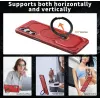 Phonesta IronLock Back Cover Hülle Ring und MagSafe für Samsung Galaxy A17/A16/A26 - Rot 6
