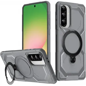 Phonesta IronLock Back Cover Hülle Ring und MagSafe für Samsung Galaxy A36/A56 - Grau