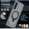 Phonesta IronLock Back Cover Hülle Ring und MagSafe für Samsung Galaxy A36/A56 - Grau 2