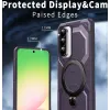 Phonesta IronLock Back Cover Hülle Ring und MagSafe für Samsung Galaxy A36/A56 - Lila 4