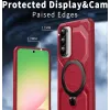 Phonesta IronLock Back Cover Hülle Ring und MagSafe für Samsung Galaxy A36/A56 - Rot 4