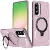 Phonesta IronLock Back Cover Hülle Ring und MagSafe für Samsung Galaxy A36/A56 - Rosa