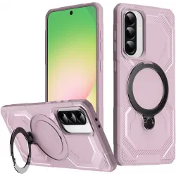 Phonesta IronLock Back Cover Hülle Ring und MagSafe für Samsung Galaxy A36/A56 - Rosa
