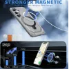 Phonesta IronLock Back Cover Hülle Ring und MagSafe für Samsung Galaxy S25 Plus/S24 Plus - Grau 2