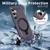 Phonesta IronLock Back Cover Hülle Ring und MagSafe für Samsung Galaxy S25/S24 - Lila 3