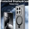 Phonesta IronLock Back Cover Hülle Ring und MagSafe für Xiaomi 14T Pro - Grau 4